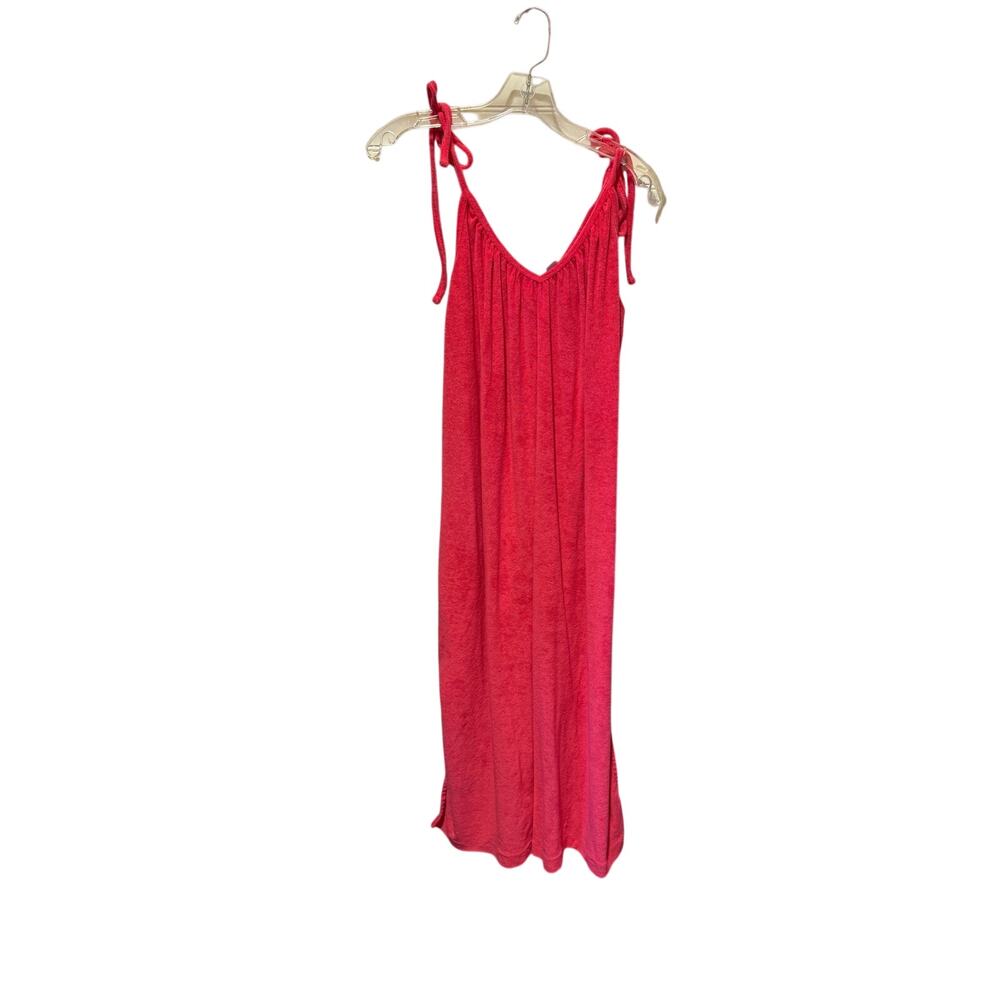 Old Navy Terrycloth Maxi Swim Coverup W/Tie Shoulders and Side Slits Size XL